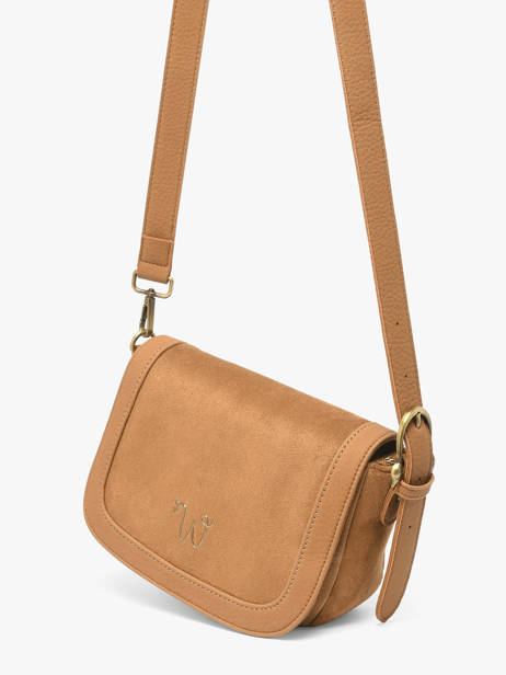 Sac Bandoulière Ellebore Woomen Marron ellebore WHEB03 vue secondaire 2