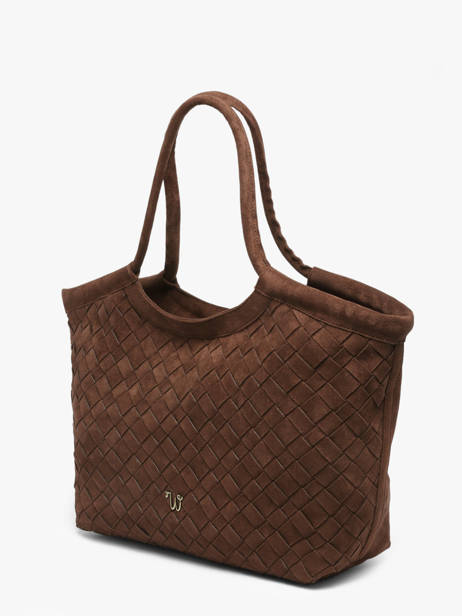 A4 Size Shoulder Bag Aubepine Woomen Brown aubepine WAUB03 other view 2