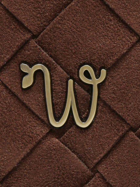 A4 Size Shoulder Bag Aubepine Woomen Brown aubepine WAUB03 other view 3