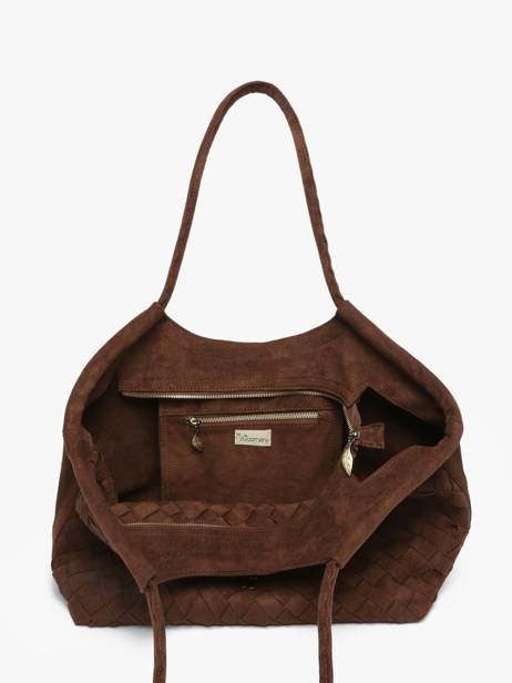 A4 Size Shoulder Bag Aubepine Woomen Brown aubepine WAUB03 other view 4
