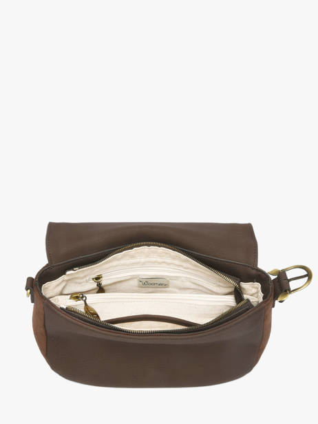 Sac Bandoulière Ellebore Woomen Marron ellebore WHEB04 vue secondaire 4