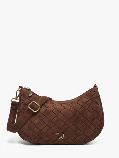 Shoulder Bag Aubepine Woomen Brown aubepine WAUB19