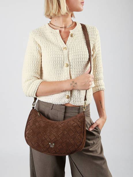 Shoulder Bag Aubepine Woomen Brown aubepine WAUB19 other view 1