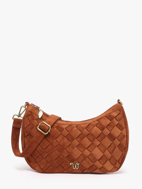 Sac Bandoulière Aubepine Woomen Marron aubepine WAUB19