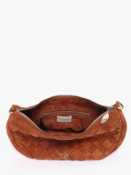 Sac Bandoulière Aubepine Woomen Marron aubepine WAUB19 vue secondaire 4