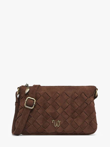Sac Bandoulière Aubepine Woomen Marron aubepine WAUB45