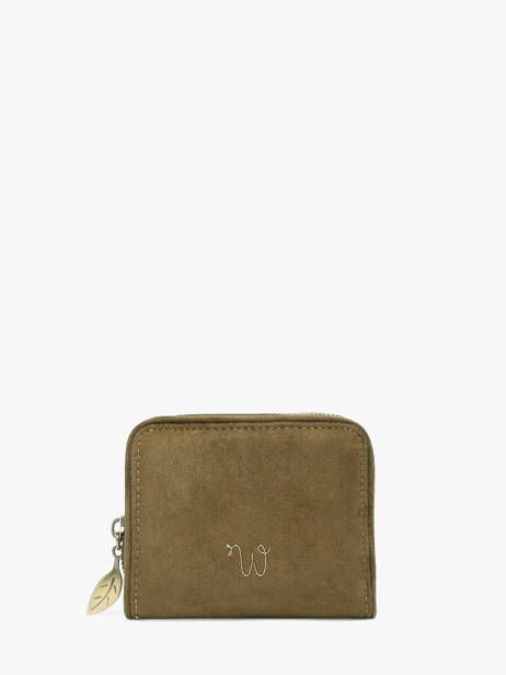 Porte-monnaie Woomen Vert ginseng WGIN95