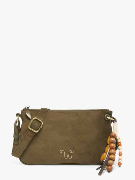 Shoulder Bag Ginseng Woomen Green ginseng WGIN01