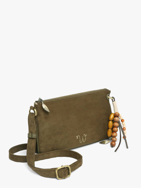 Shoulder Bag Ginseng Woomen Green ginseng WGIN01 other view 2