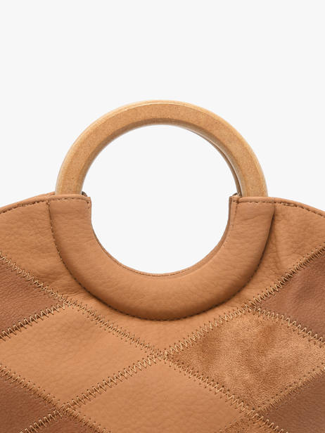 Satchel Neflier Patchwork Woomen Brown neflier patchwork WNET01 other view 4