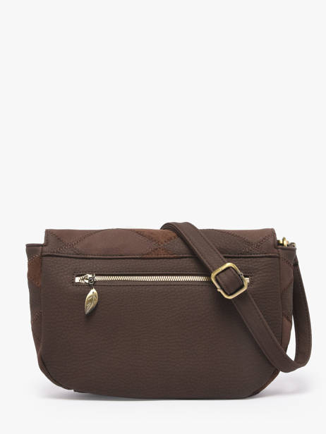 Shoulder Bag Neflier Patchwork Woomen Brown neflier patchwork WNET04 other view 5