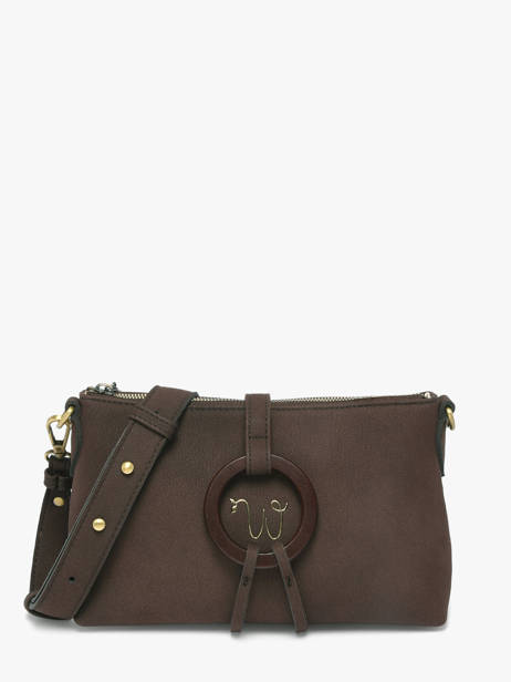 Shoulder Bag Verveine Woomen Brown verveine WVER01