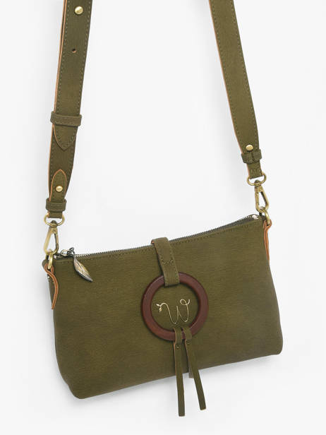 Sac Bandoulière Verveine Woomen Vert verveine WVER01 vue secondaire 2