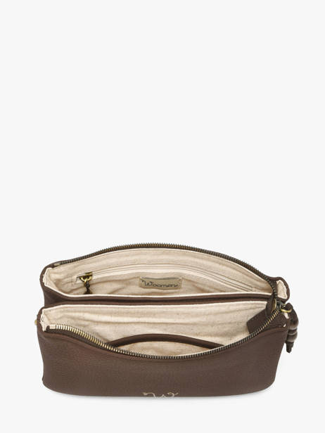Sac Bandoulière Neflier Pearl Woomen Marron neflier pearl WNEP45 vue secondaire 4