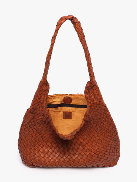 Sac Porté épaule Heritage Cuir Biba Marron heritage KIL1L vue secondaire 2