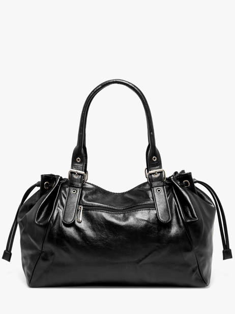 Shoulder Bag Shinny Flora & co Black shinny F7578 other view 2