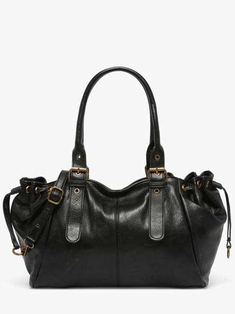 Shoulder Bag Lace A4 Mandoline Black lace 27652