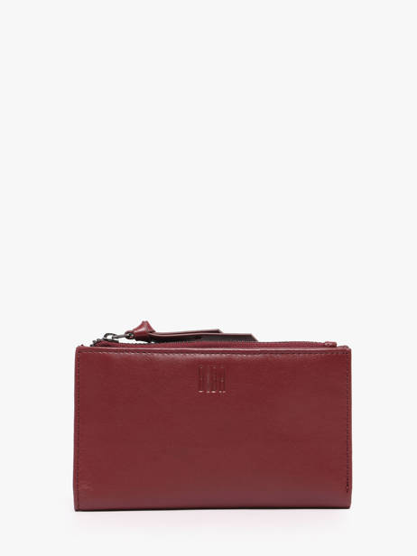 Wallet Leather Biba Red wallet VAW3L