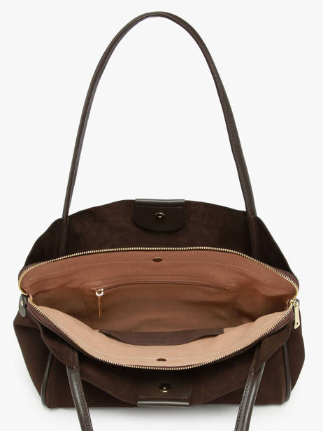 Satchel Suede Ida Leather Lancaster Brown suede ida 102 other view 3