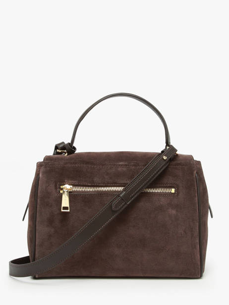 Shoulder Bag Suede Grace Leather Lancaster Brown suede grace 71 other view 4