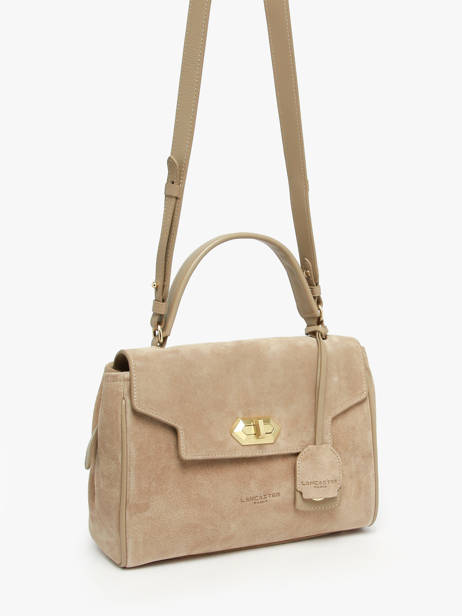 Shoulder Bag Suede Grace Leather Lancaster Beige suede grace 71 other view 1