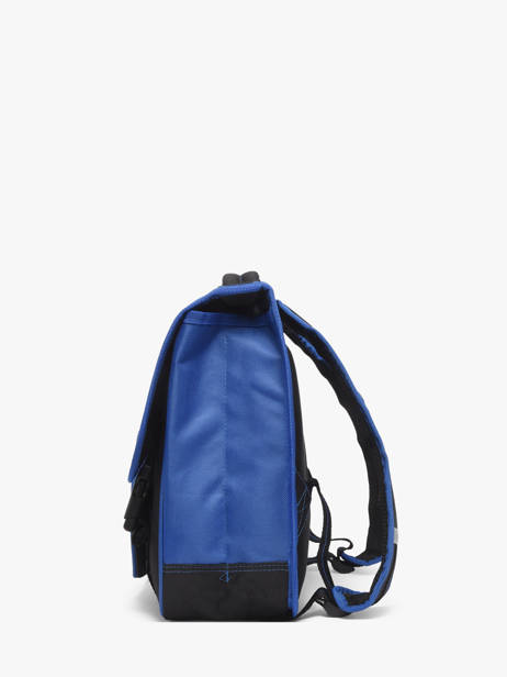 2-compartment Satchel Olympique de marseille Black om 26EO203A other view 2