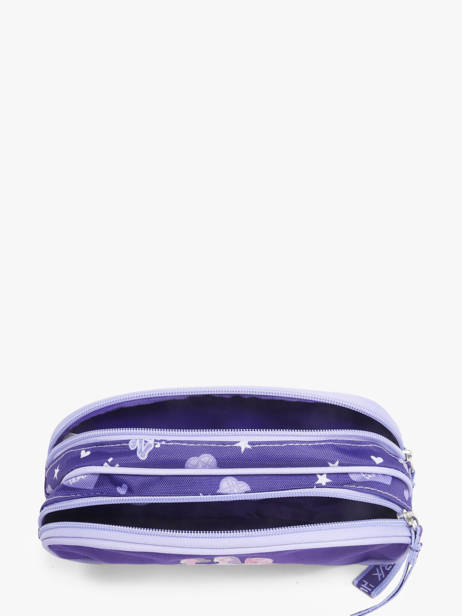 2-compartment Pouch K-pop demon hunters Violet huntrix 26AJ204D other view 1
