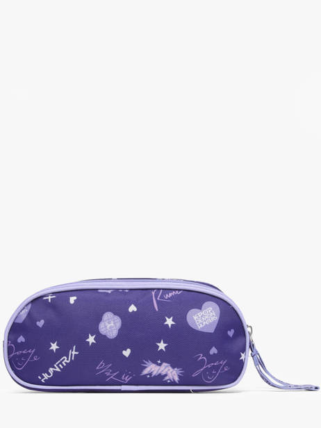 2-compartment Pouch K-pop demon hunters Violet huntrix 26AJ204D other view 2
