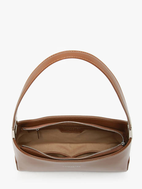 Sac Baguette Suave Cuir Lancaster Marron suave ace 20 vue secondaire 3