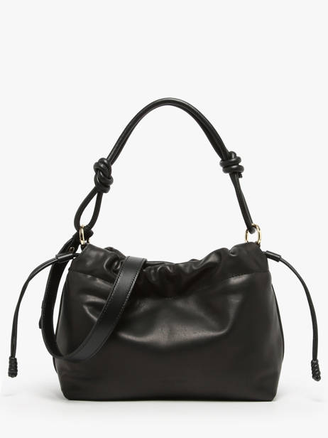 Shoulder Bag Lush Leather Lancaster Black lush 112