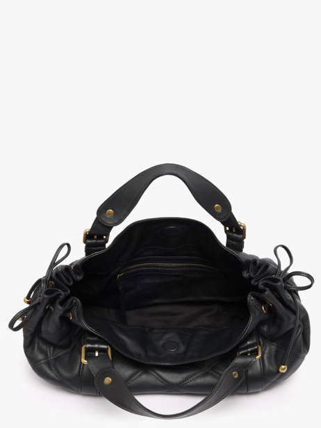 Sac Porté épaule Matelasse Cuir Gerard darel Noir matelasse DESB4410 vue secondaire 2