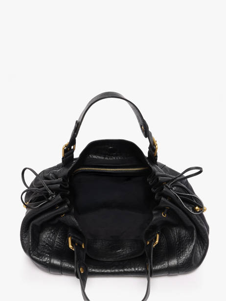 Shoulder Bag Bubble Leather Gerard darel Black bubble DES01428 other view 3