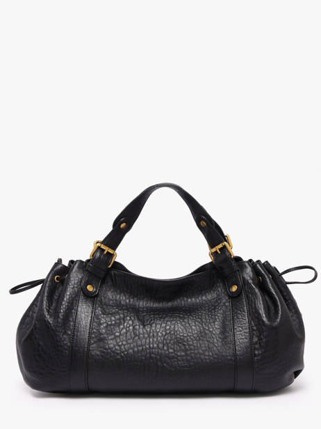 Shoulder Bag Bubble Leather Gerard darel Black bubble DES01428 other view 4