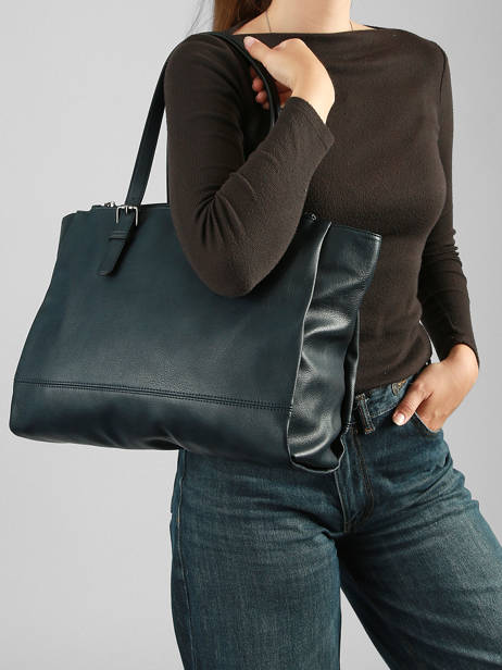 Sac Shopping A4 Gracieuse Hexagona Bleu gracieuse 316137 vue secondaire 1