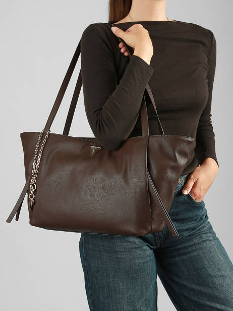 Shopping Bag Devon Guess Brown devon BG974523 other view 1