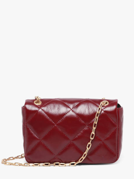 Moyen Sac Moon En Cuir Vanessa bruno Rouge moon 84V40533 vue secondaire 5