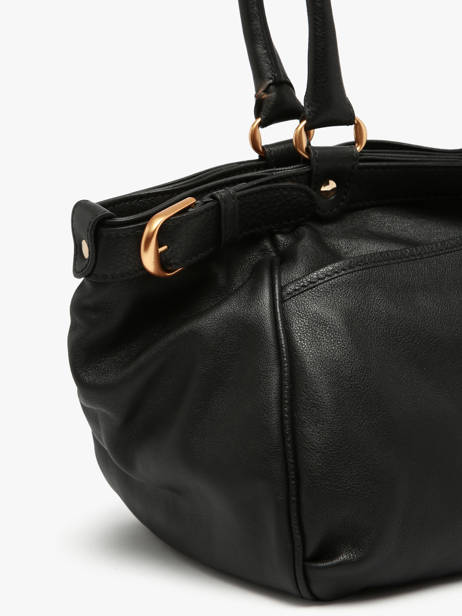 Shoulder Bag Lune Leather Vanessa bruno Black lune 11V40921 other view 2