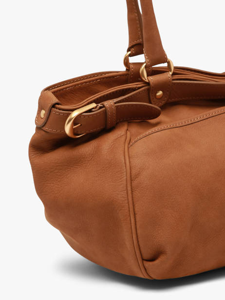 Sac Porté épaule Lune Cuir Vanessa bruno Marron lune 3V40921 vue secondaire 2