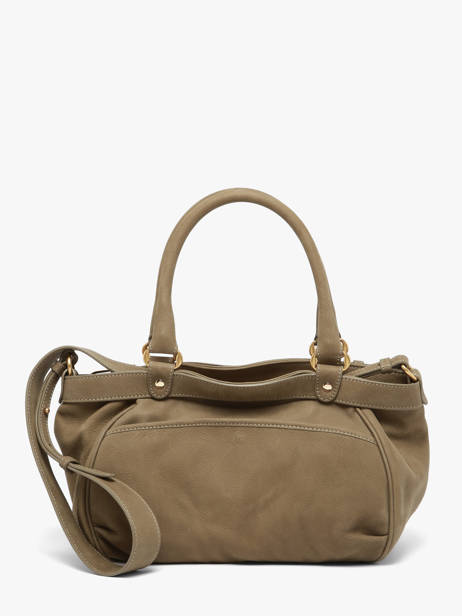 Satchel Lune Leather Lune Leather Vanessa bruno Green lune 3V40920 other view 4