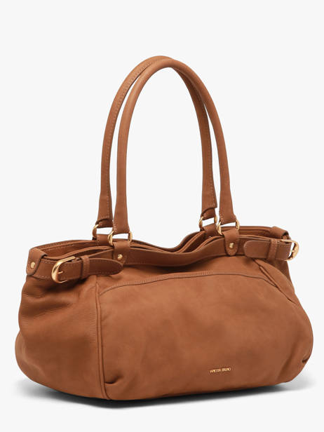 Sac Porté épaule Lune Cuir Vanessa bruno Marron lune 3V40921 vue secondaire 1