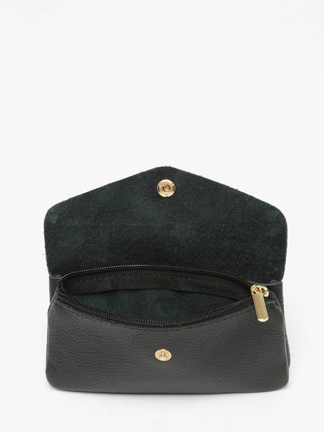 Leather Caviar Coin Purse Milano Black caviar CA23113O other view 1