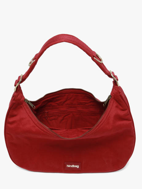 Shoulder Bag Bianca Cotton Hindbag Red best seller BIANCA other view 2