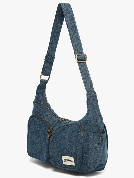 Shoulder Bag Emile Denim Cotton Hindbag Blue denim DE other view 1