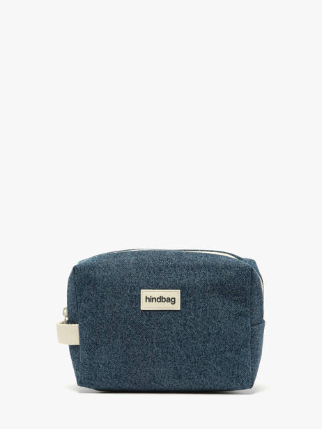 Toiletry Kit Léon Denim Cotton Hindbag Blue denim DE