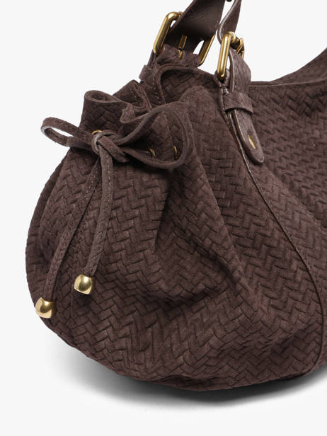 Shoulder Bag Studio Leather Gerard darel Brown studio DES01477 other view 2