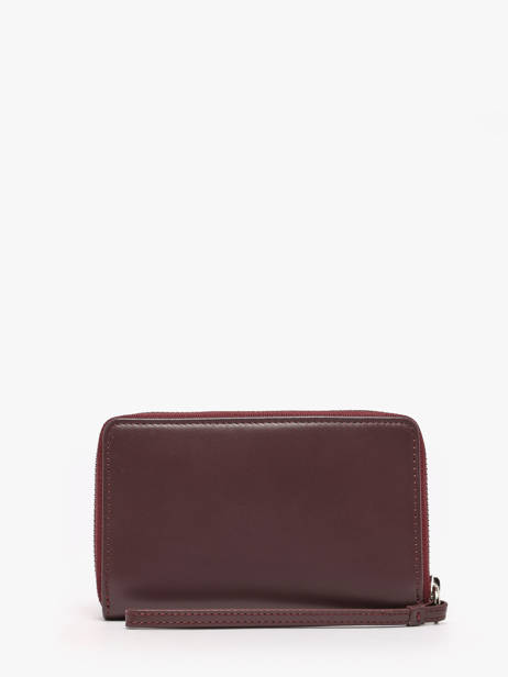 Portefeuille Paris Cuir Lancaster Rouge paris pm 25 vue secondaire 2