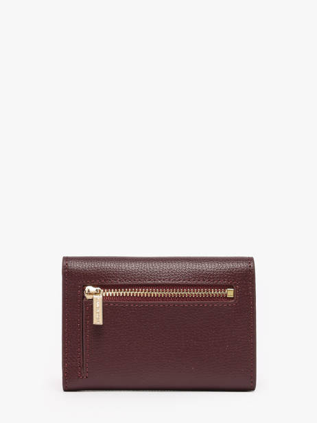 Porte-monnaie Sierra Cuir Lancaster Rouge sierra pm 14 vue secondaire 2