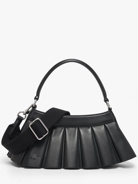 Sac Porté épaule Lenglen Cuir Lacoste Noir lenglen NU5465DP
