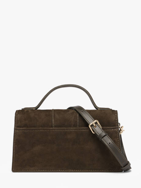 Sac Bandoulière Suede Ily Cuir Lancaster Vert suede ily 10 vue secondaire 3