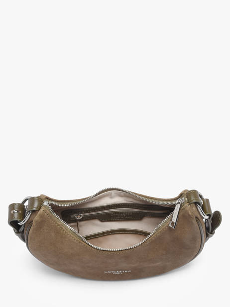 Sac Bandoulière Suede Cuir Lancaster Vert suede 81 vue secondaire 3